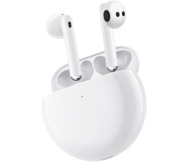 Huawei Freebuds 4 białe ANC - 660315 - zdjęcie